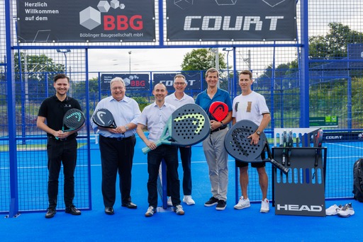 Einweihung des BBG Padel Courts beim SVB