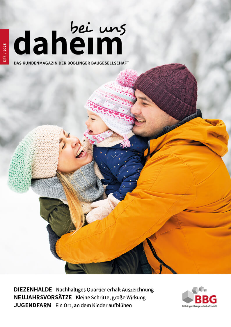 Titelseite des Kundenmagazins der BBG Nr. 18