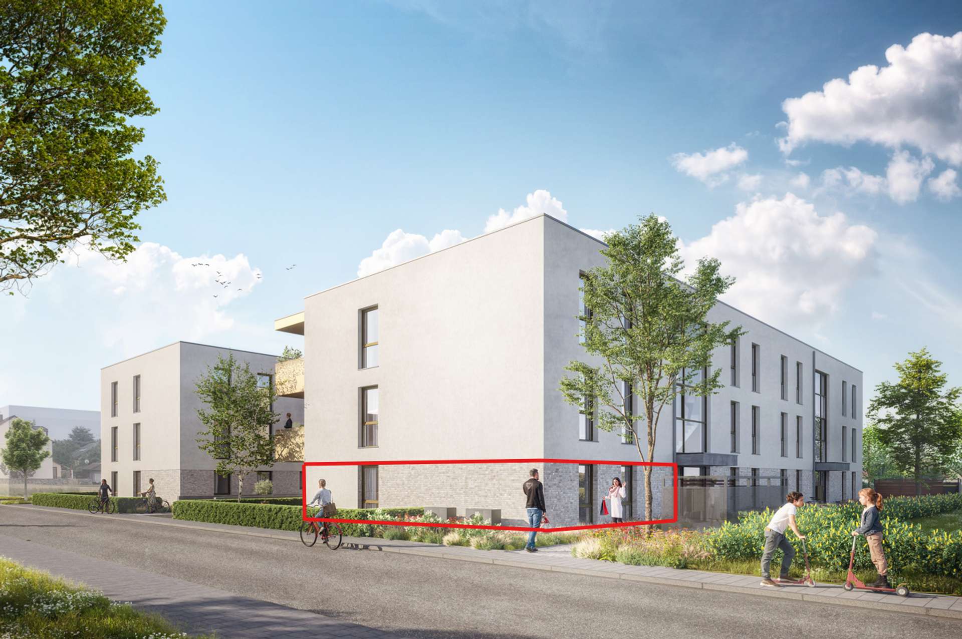 Modern wohnen im Grünen !