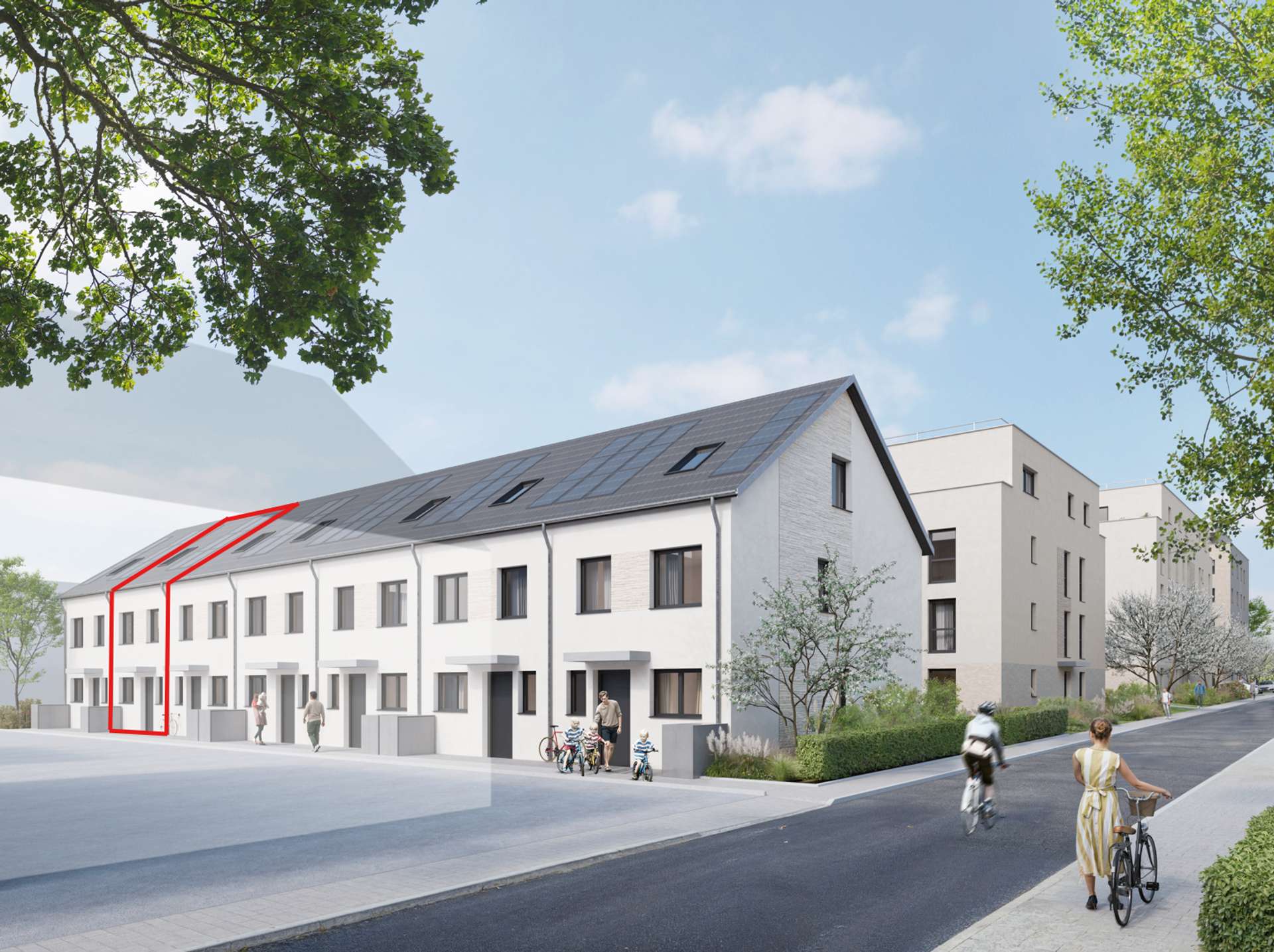 Platz, Sonne, Familienglück – alles unter einem Dach (mit Dachterrasse!)