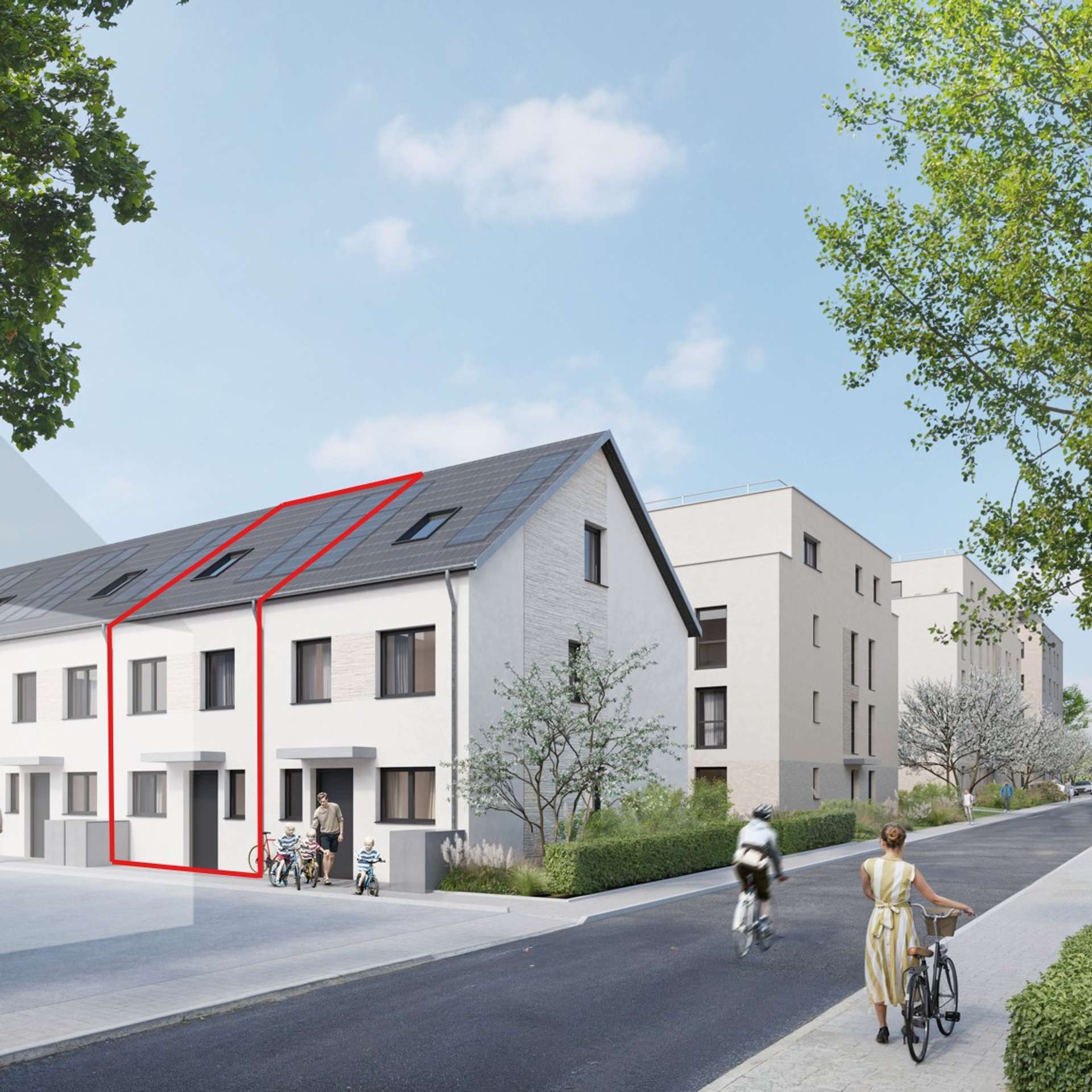 Ihr Reihenhaus mit Vorsprung im Leben!