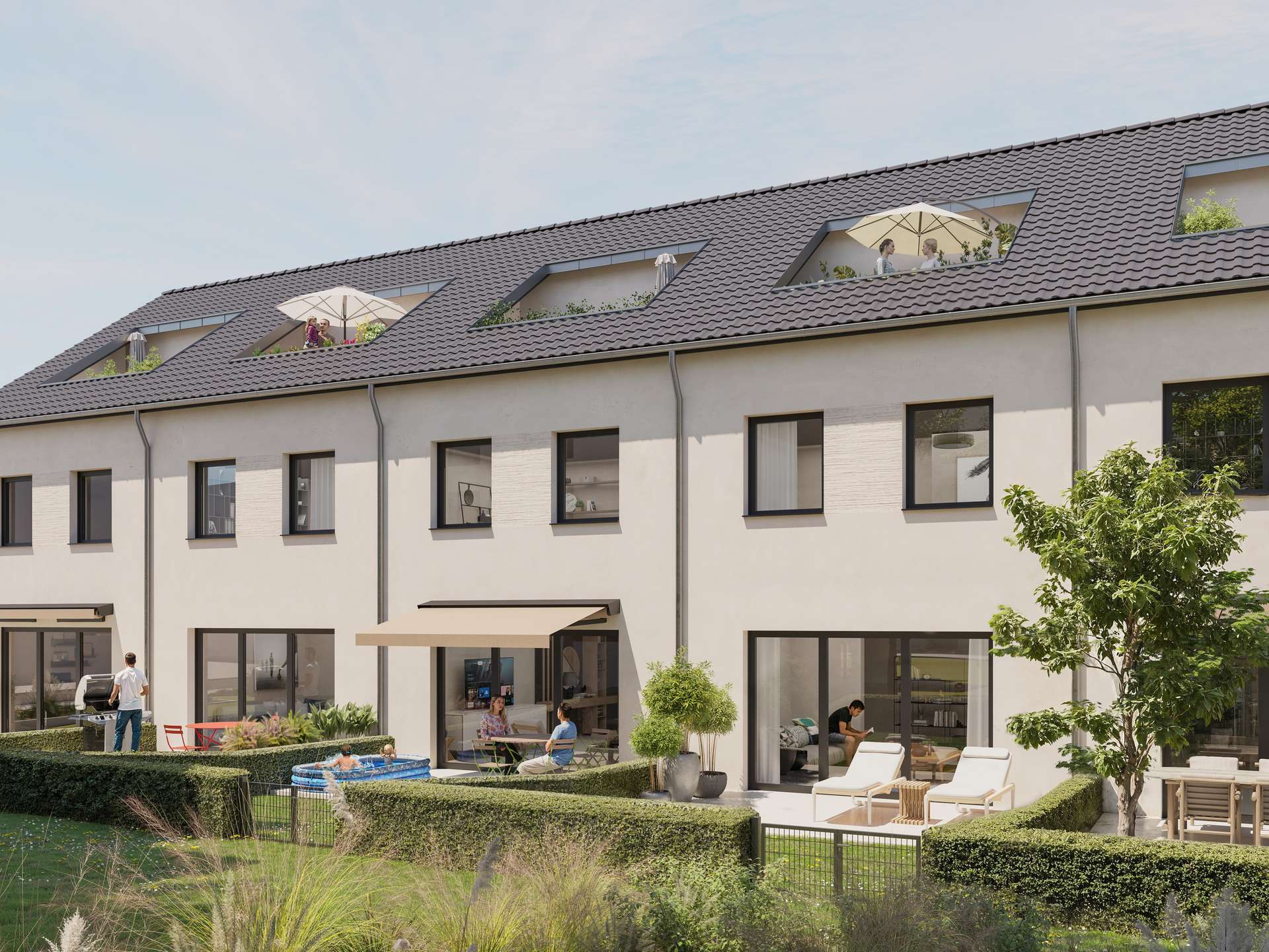 Platz, Sonne, Familienglück – alles unter einem Dach (mit Dachterrasse!)